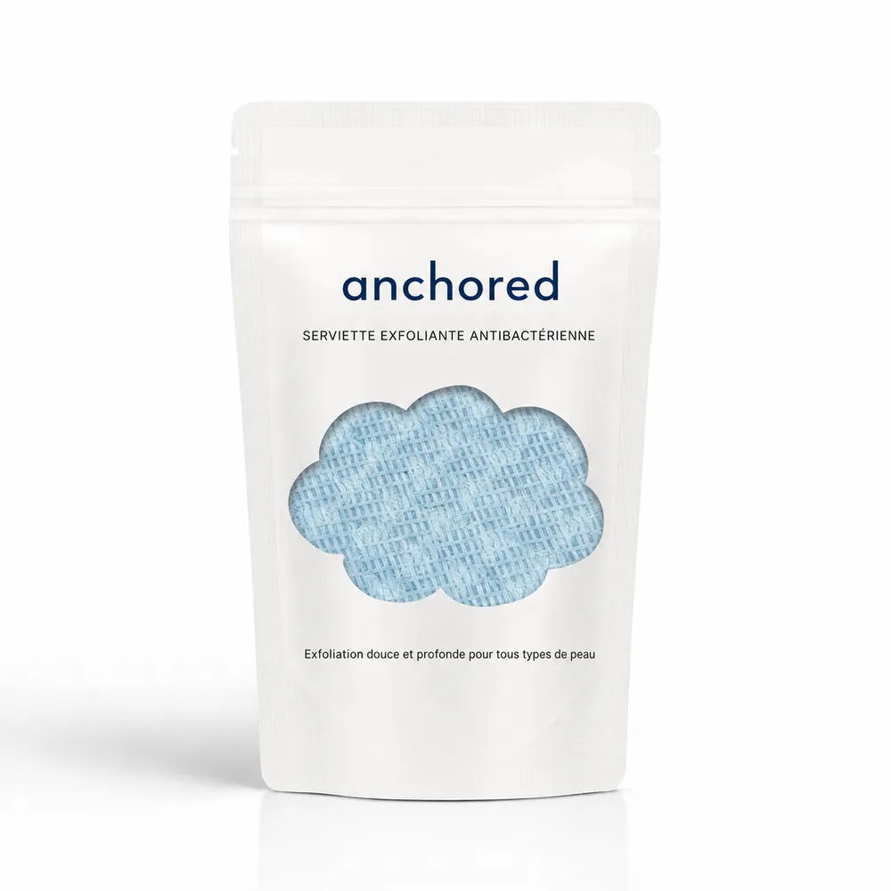 Serviette exfoliante offerte