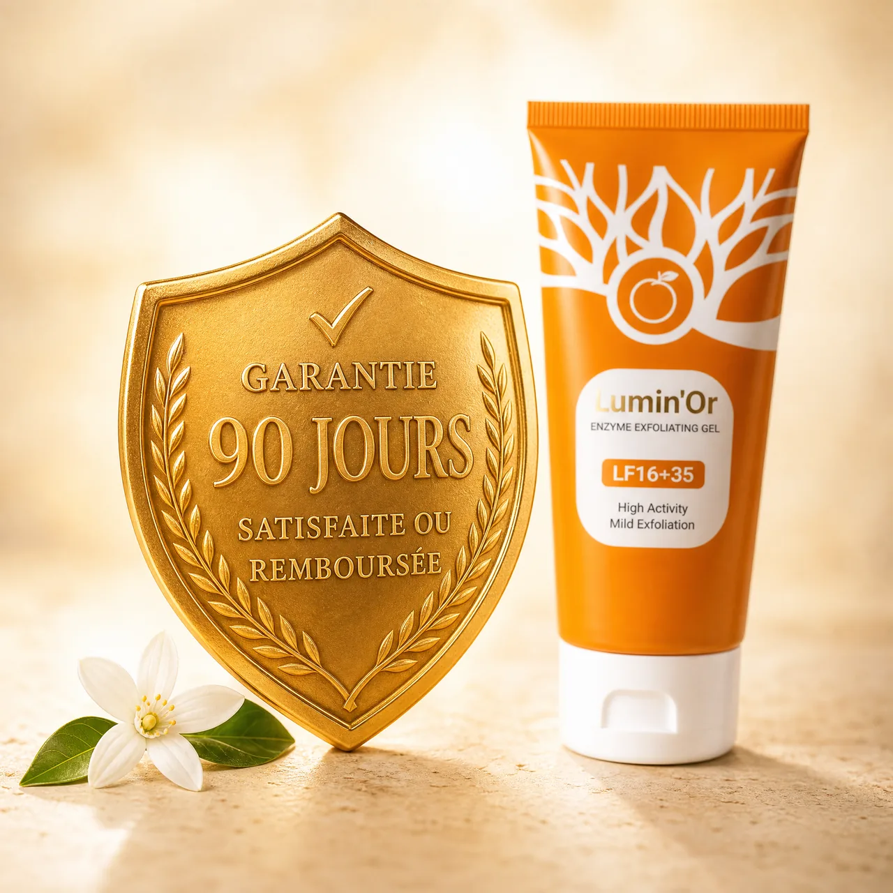 Garantie 90 jours offerte