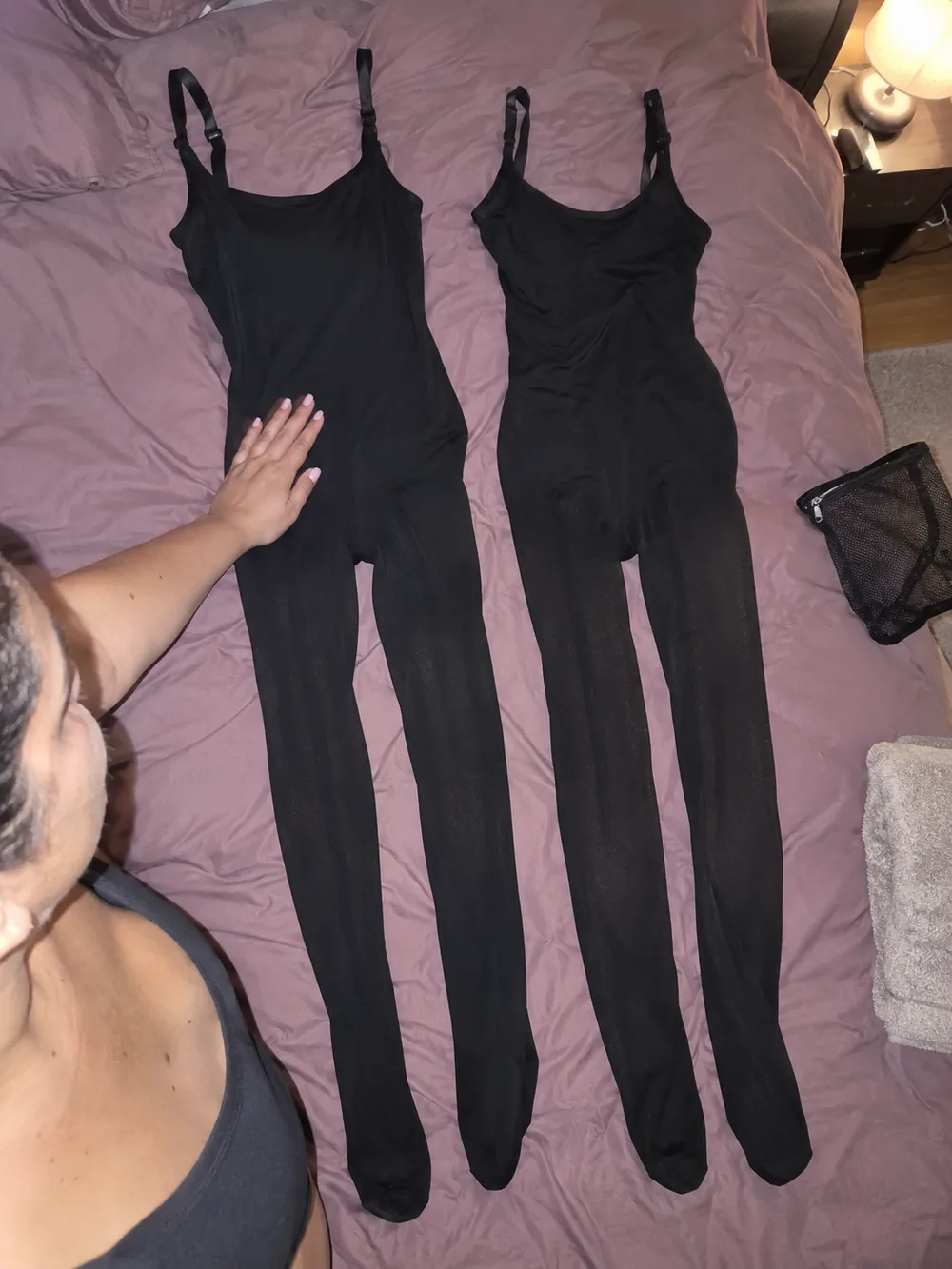 Photo envoyée par @nawel.bhr — collant-body polaire Veloria, taille L